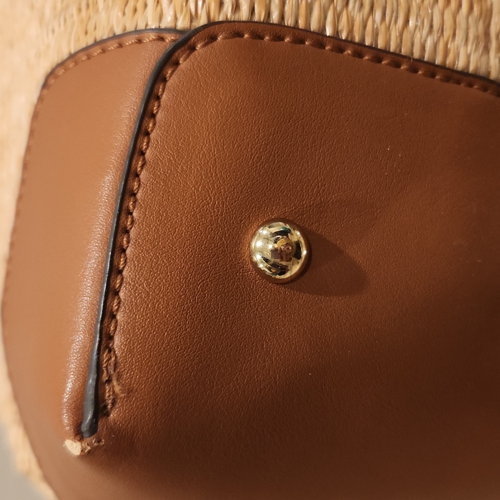 Nine West Tan and Brown Satchel - Picture 7 of 16